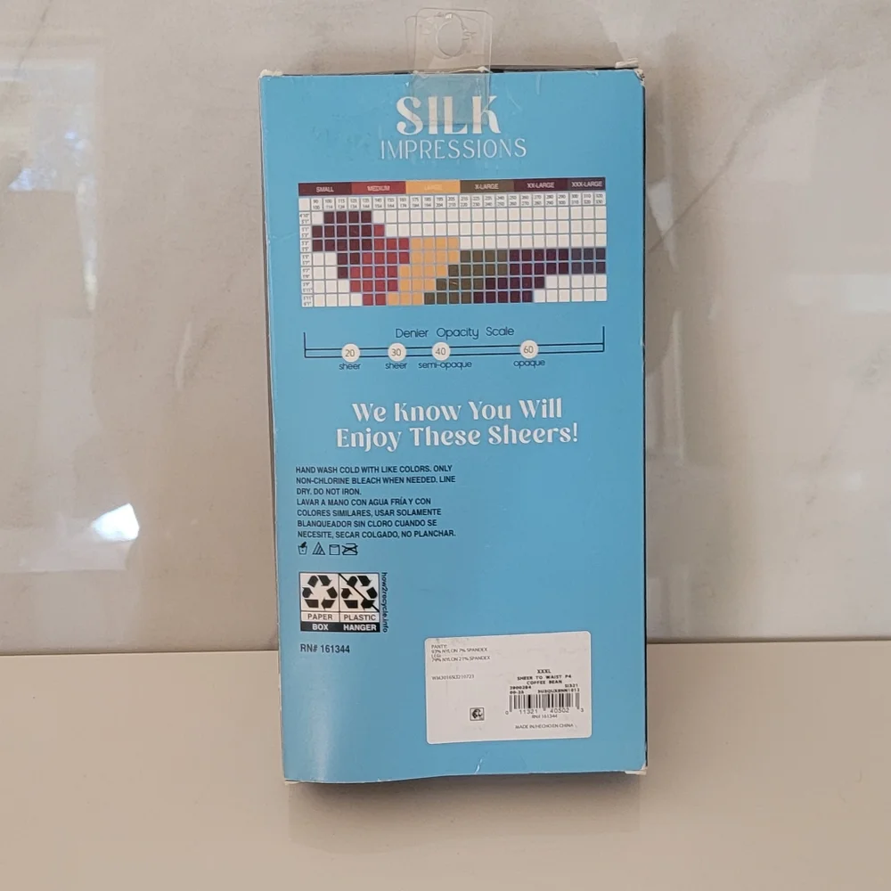 SILK women sheer